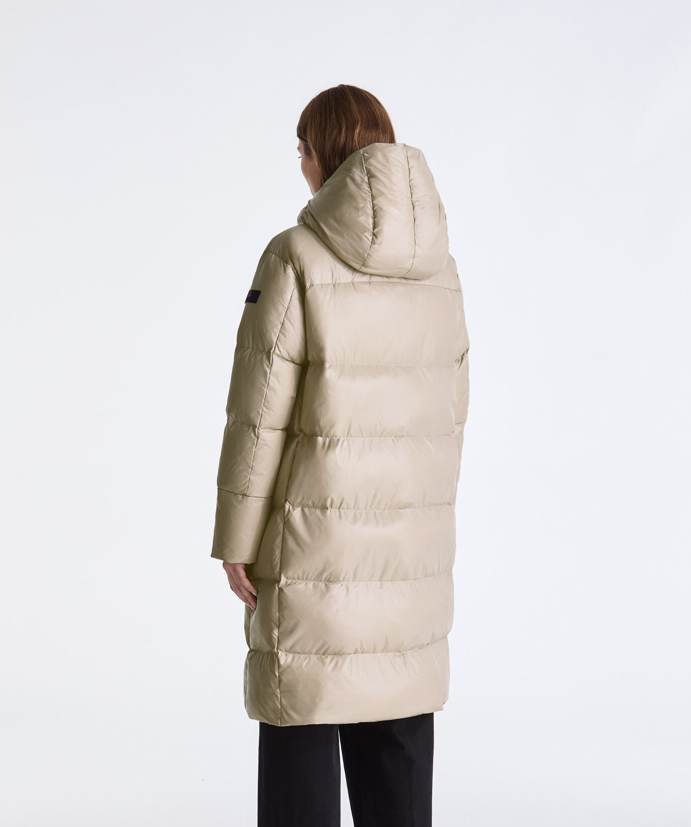 Long Shiny Nylon Down Jacket  Peuterey - large image number 2