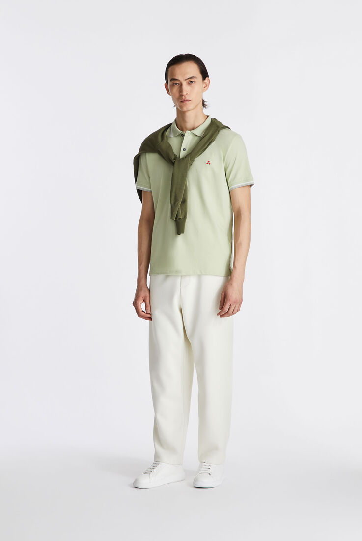 Stretch cotton pique polo shirt  Peuterey - medium