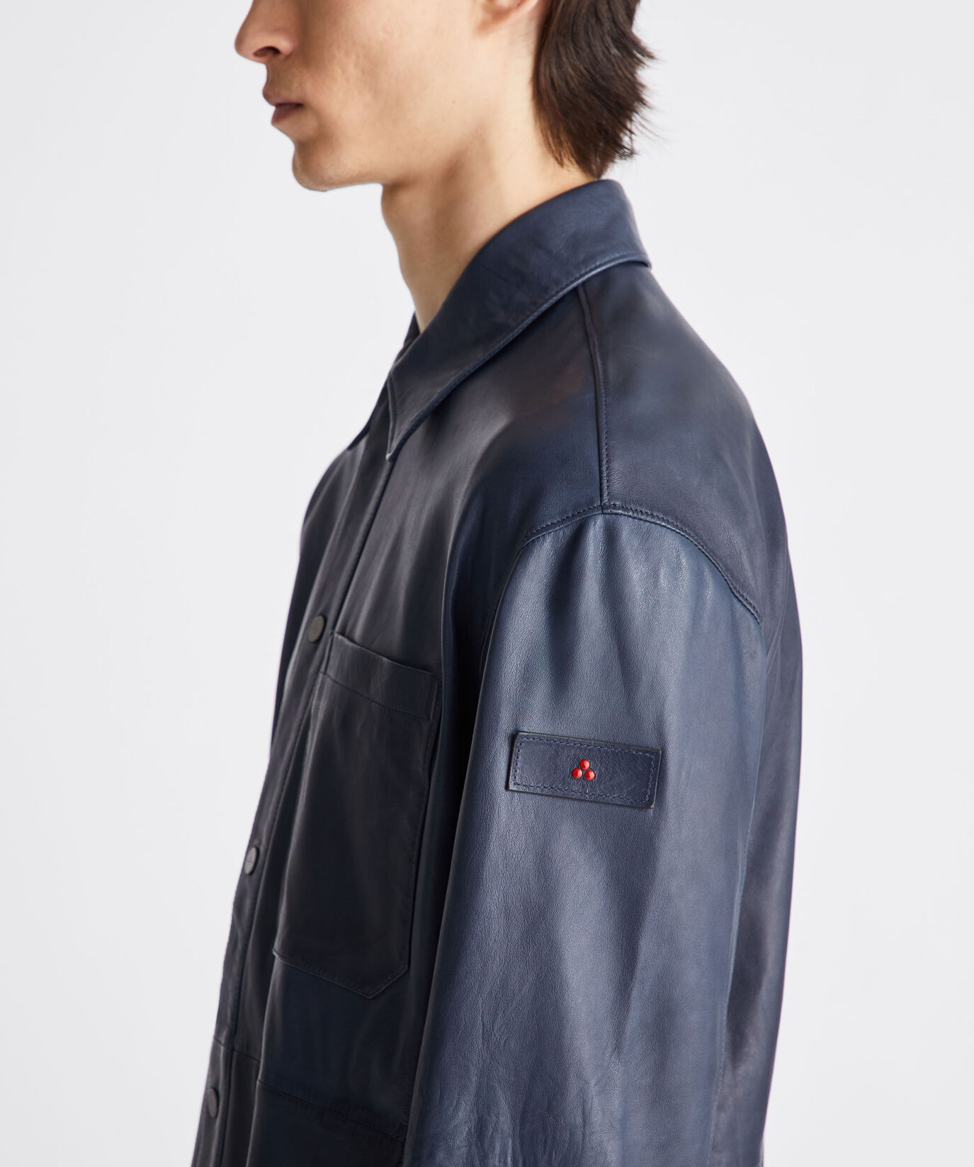 Leather shirt  Peuterey - large