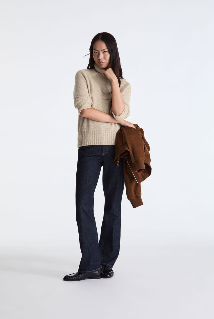 Alpaca Blend Turtle-Neck Sweater  Peuterey - medium