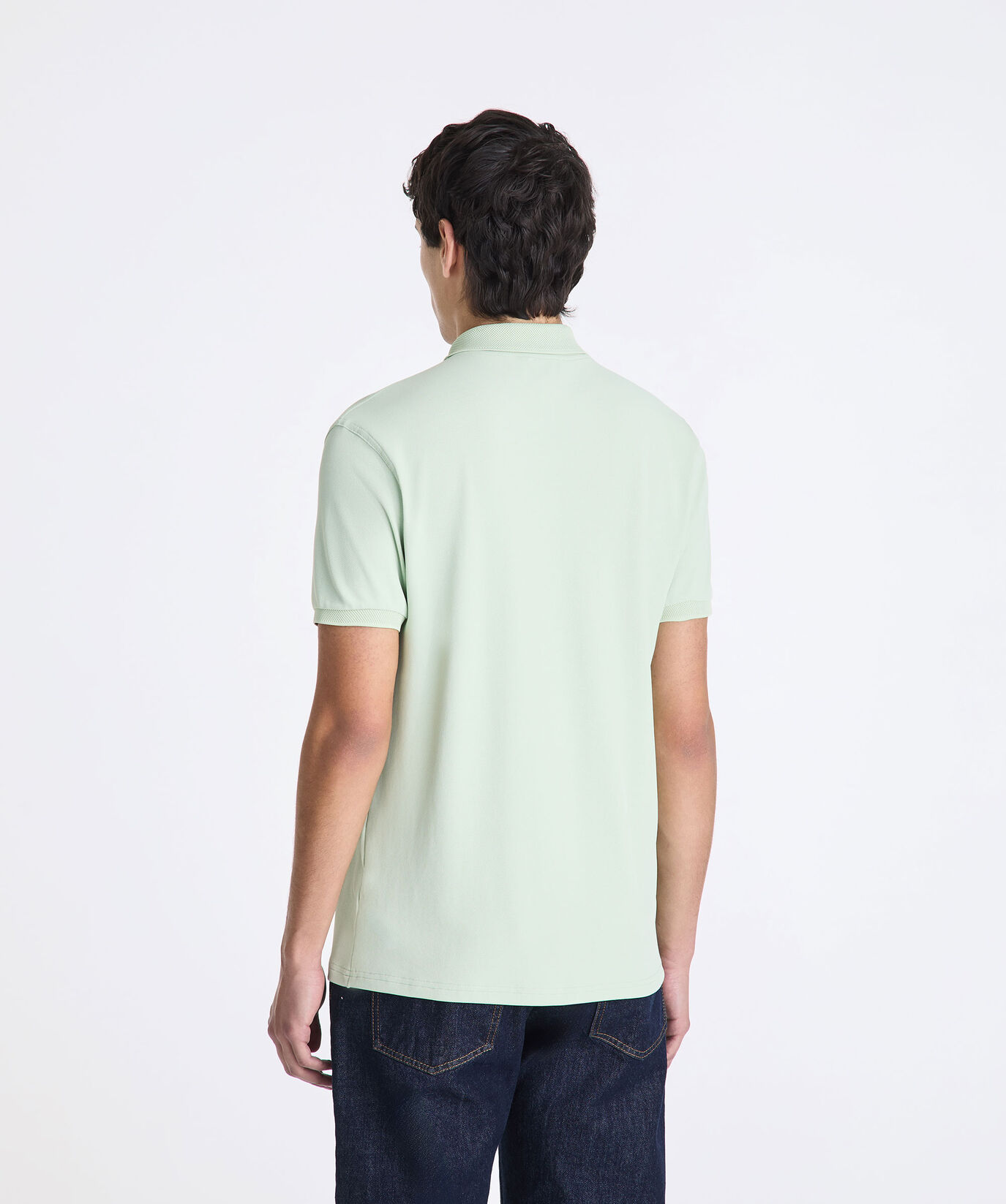 Stretch nylon pique polo shirt  Peuterey - large image number 3