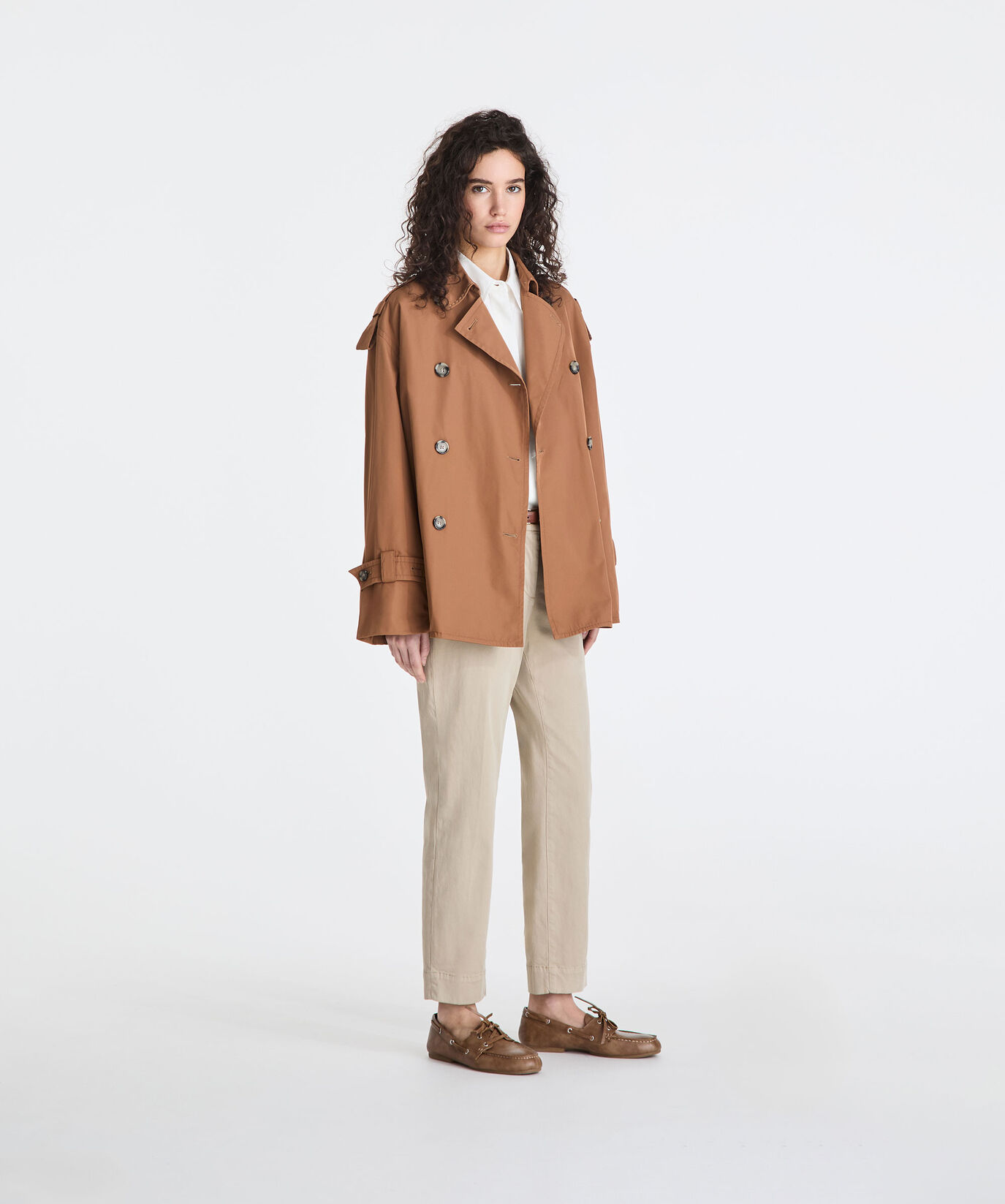 Short double-breasted trench coat  Peuterey - large image number 0