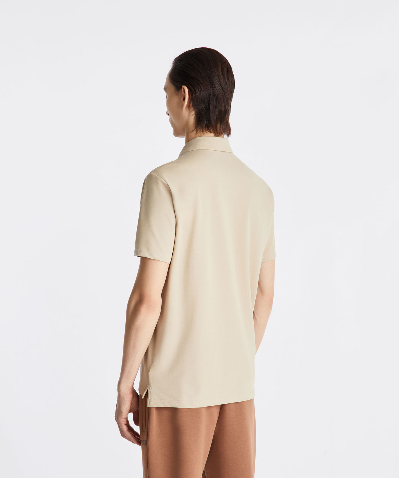 Stretch cotton pique polo shirt  Peuterey - large