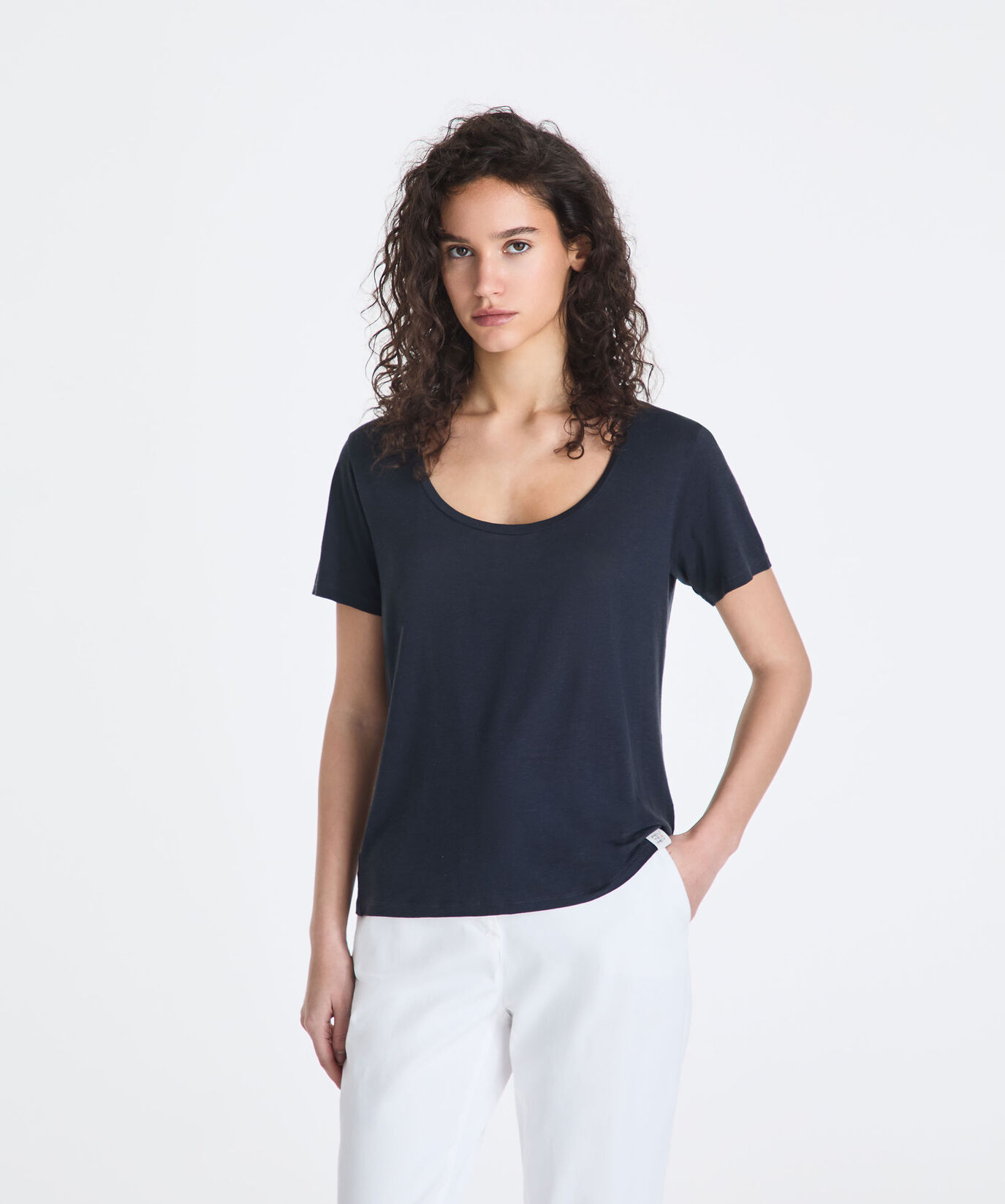Linen-blend T-shirt  Peuterey - large image number 1