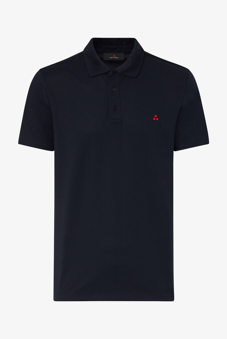 Stretch cotton pique polo shirt  Peuterey - still-fondo-neutro