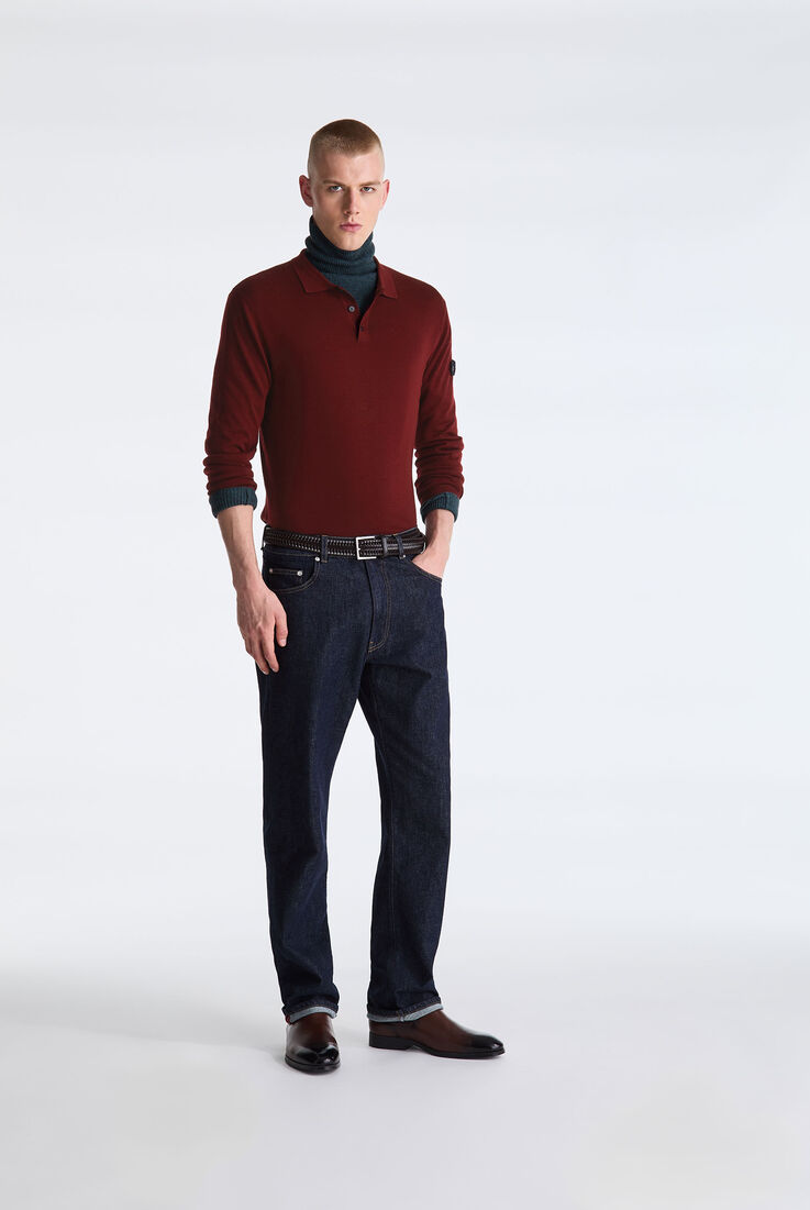 Fine Wool Polo Shirt  Peuterey - medium