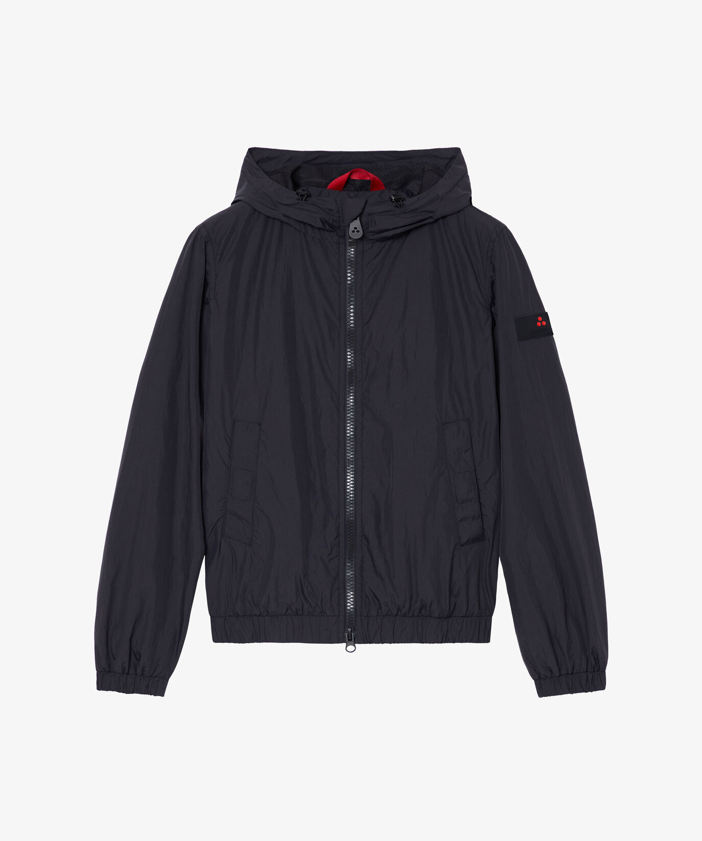 Blouson bomber en toile l&eacute;g&egrave;re de nylon avec capuche  Peuterey - large image number 0