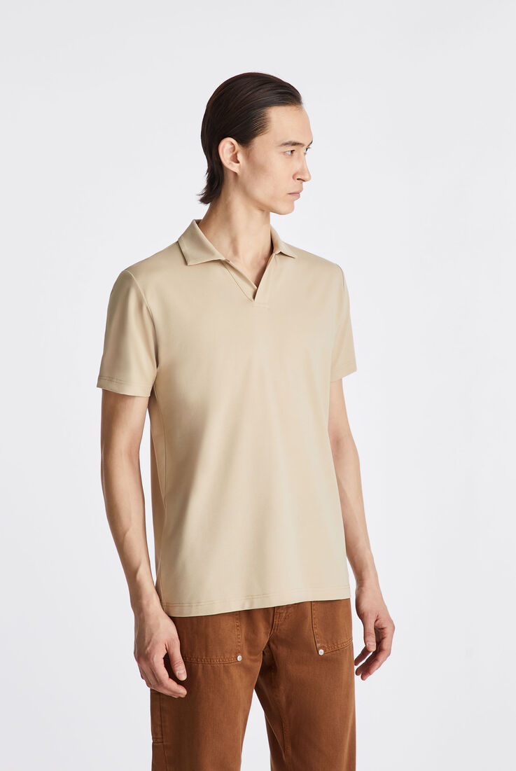 Poloshirt aus Baumwolltrikot mit Pikeemuster  Peuterey - medium