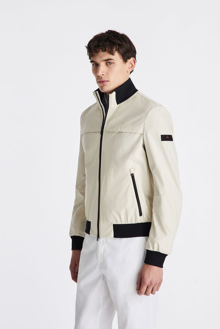 Stretch bomber jacket with contrasting details  Peuterey - medium