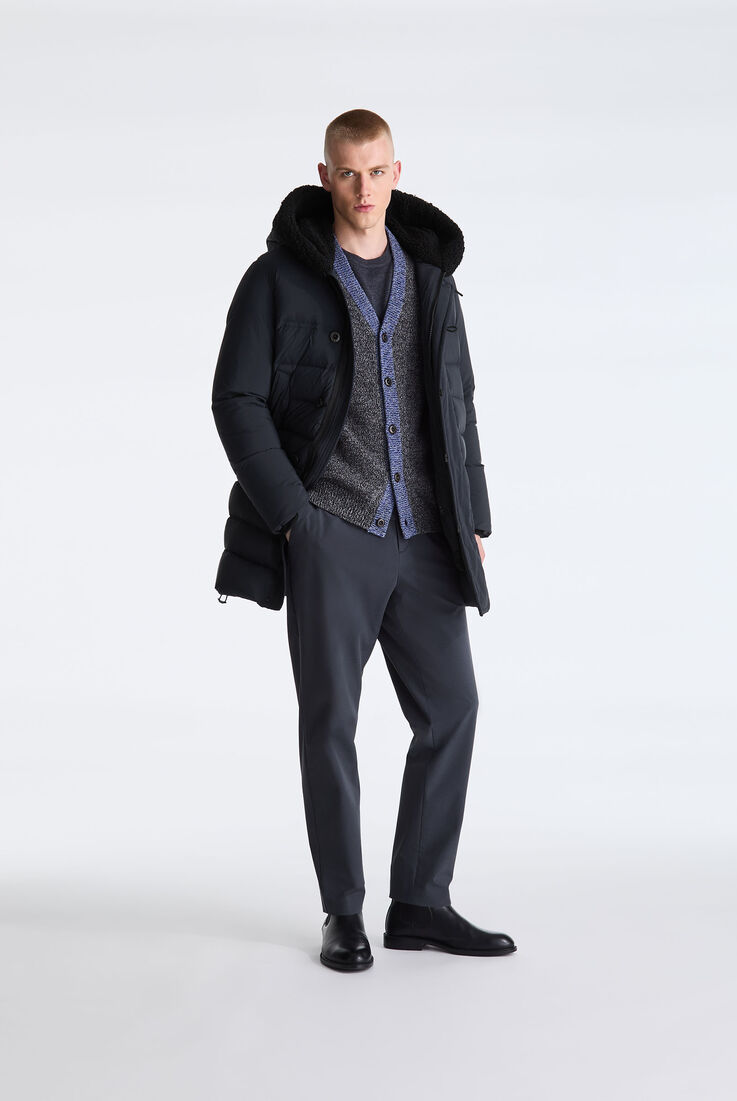 Long Down Jacket with Irregular Quilting  Peuterey - medium