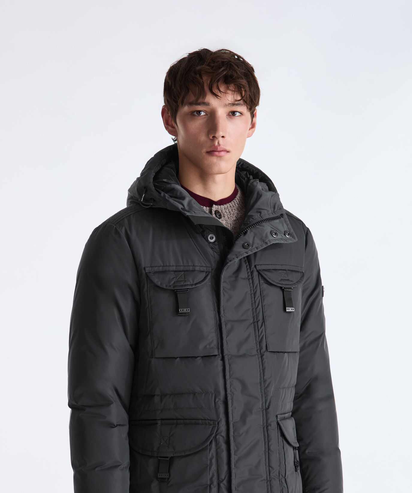 Field jacket con cappuccio  Peuterey - large