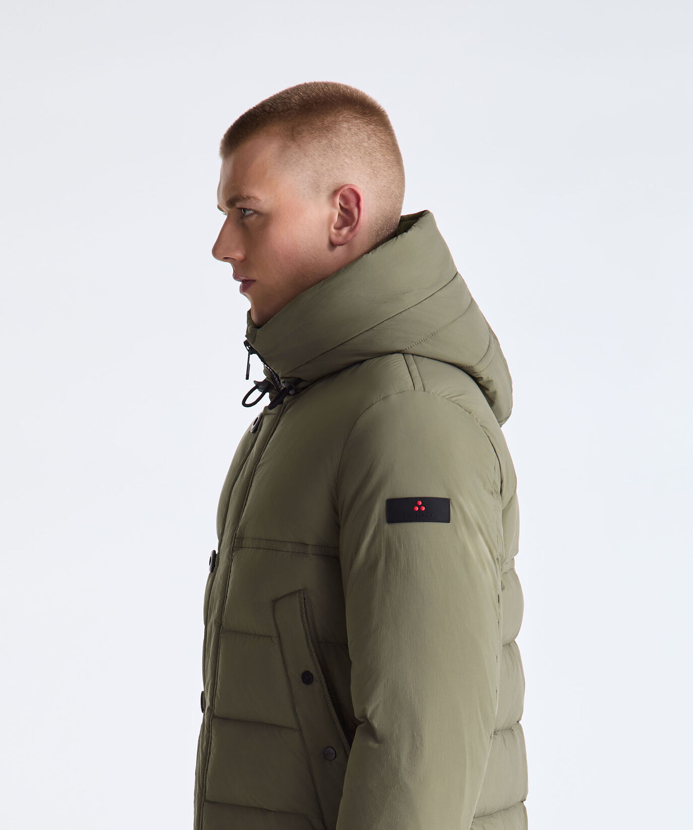 Down Jacket with Irregular Quilting  Peuterey - large image number 2