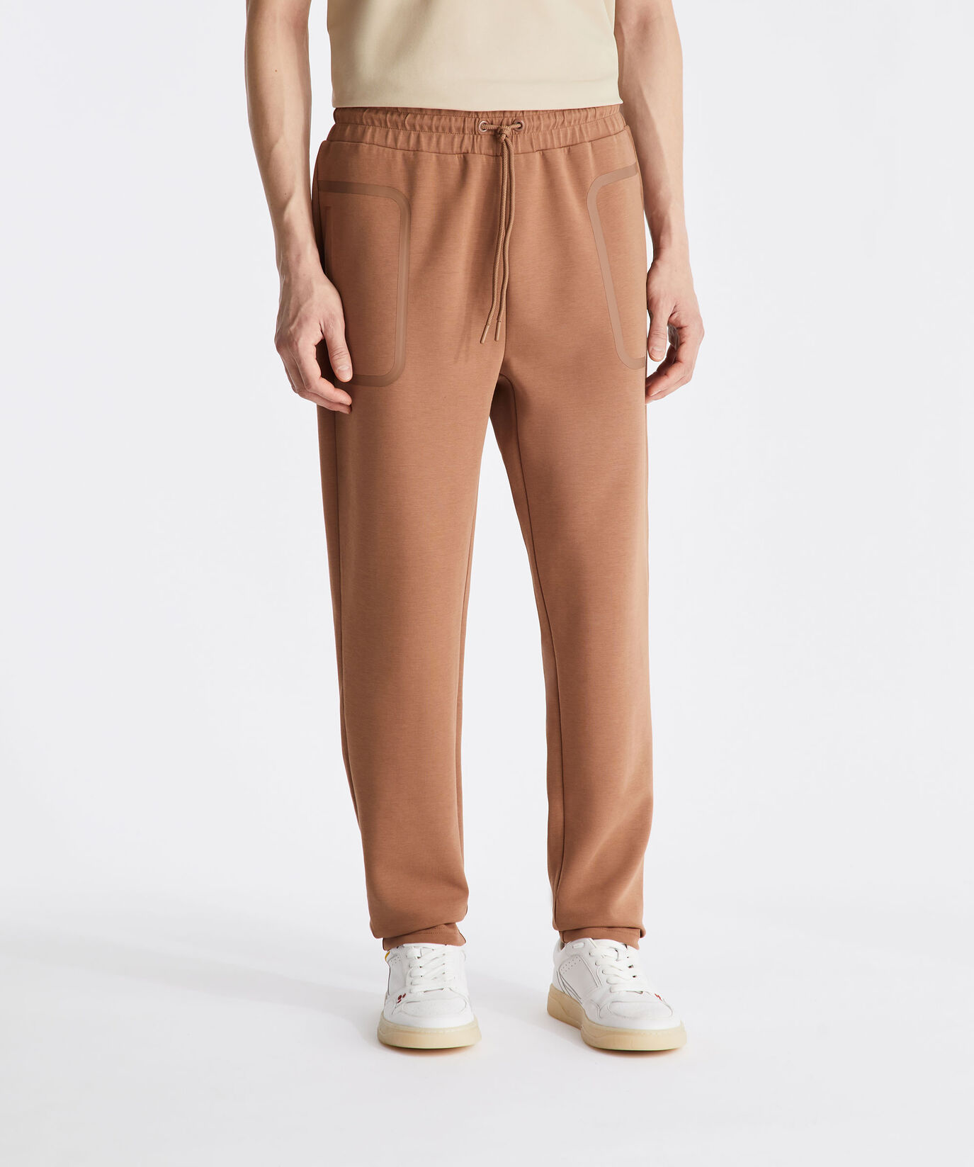 Jogger &agrave; poches avec d&eacute;tails gans&eacute;s gomm&eacute;s  Peuterey - large image number 1