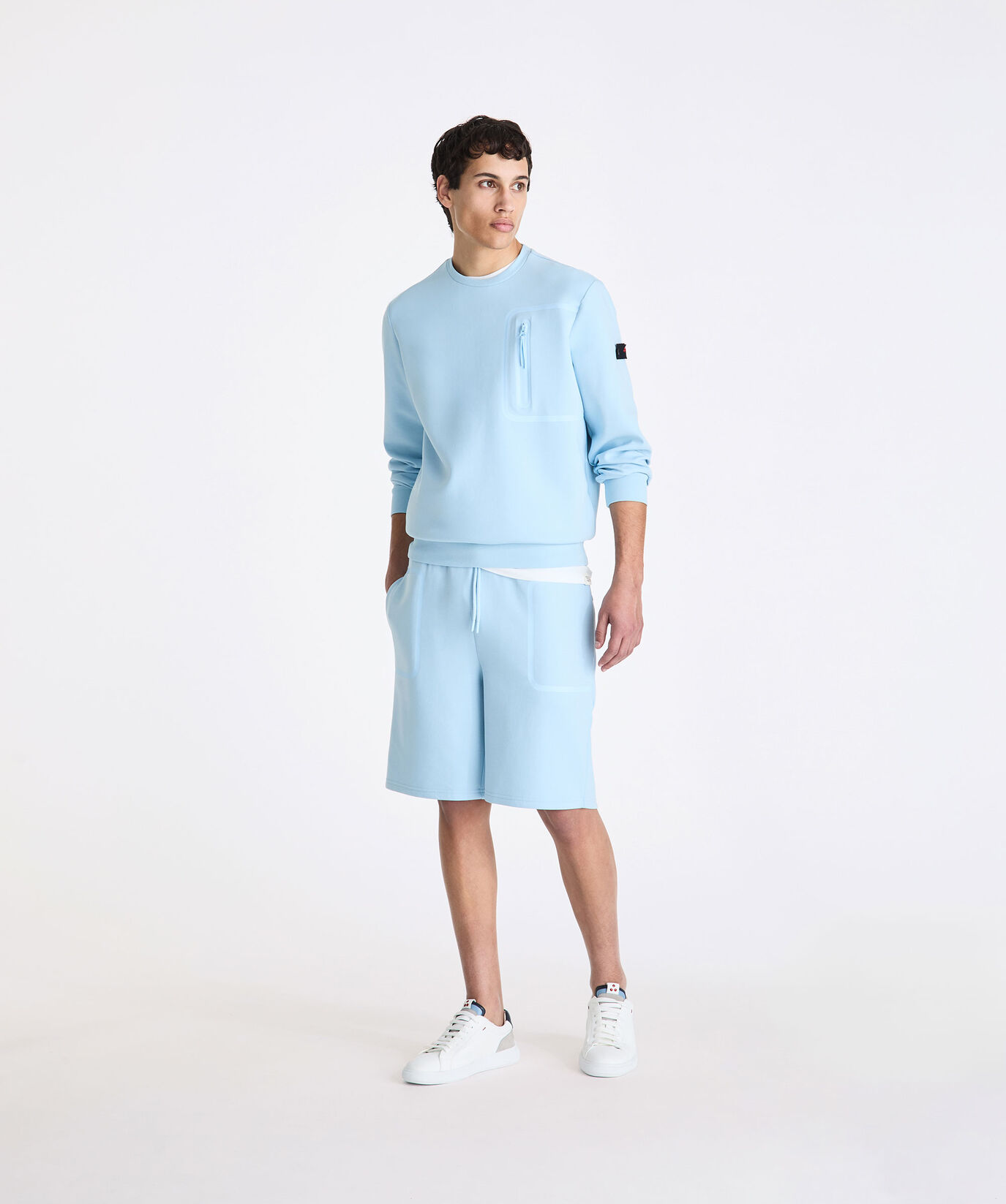 Sweatshirt with chest pocket and taping  Peuterey - large image number 0