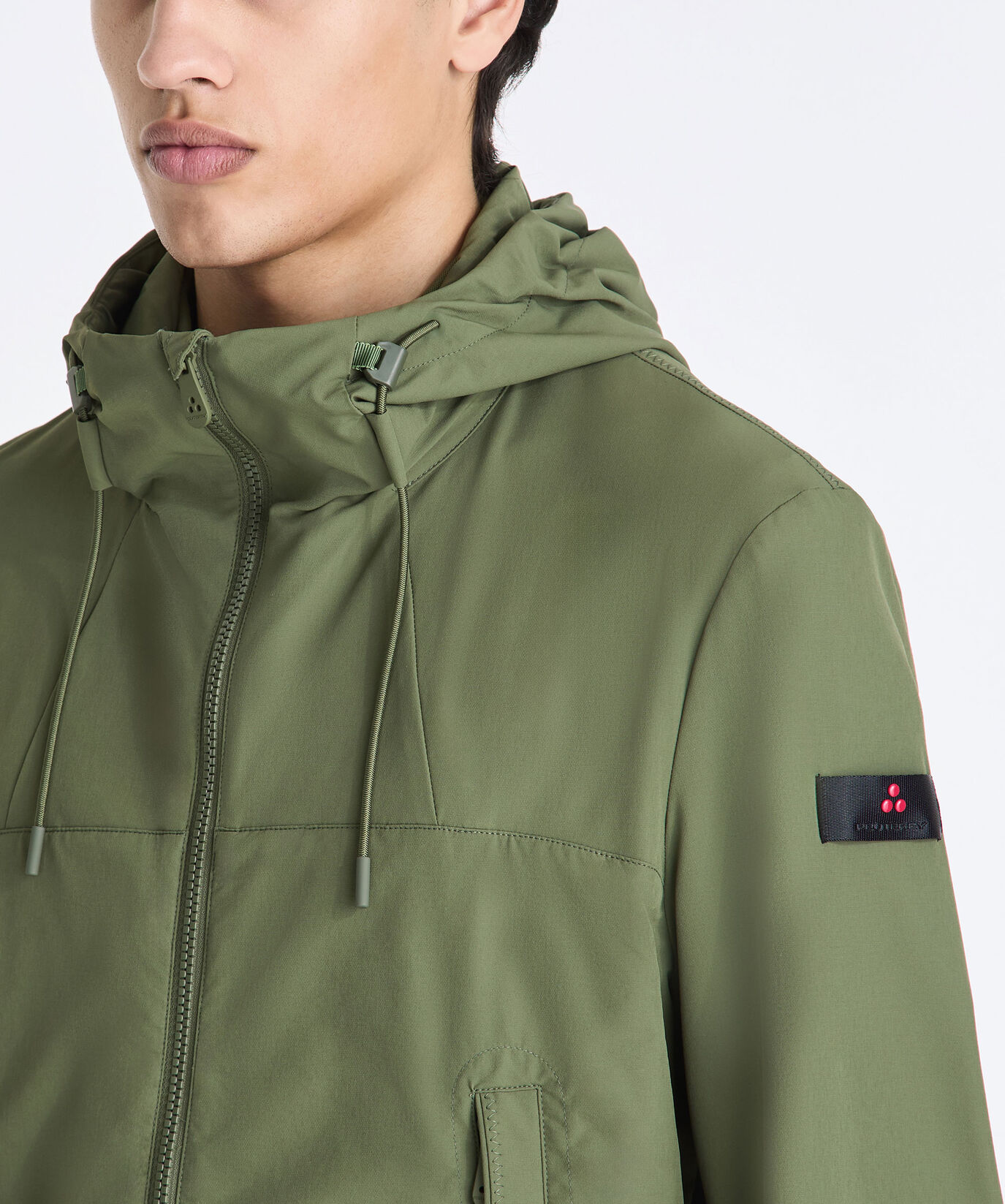 Veste hybrid &agrave; capuche  Peuterey - large