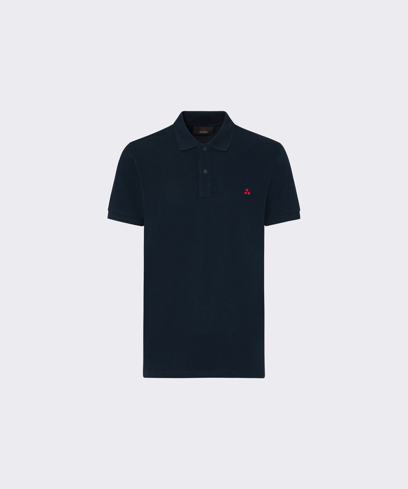 Cotton pique polo shirt with embroidered logo  Peuterey - large