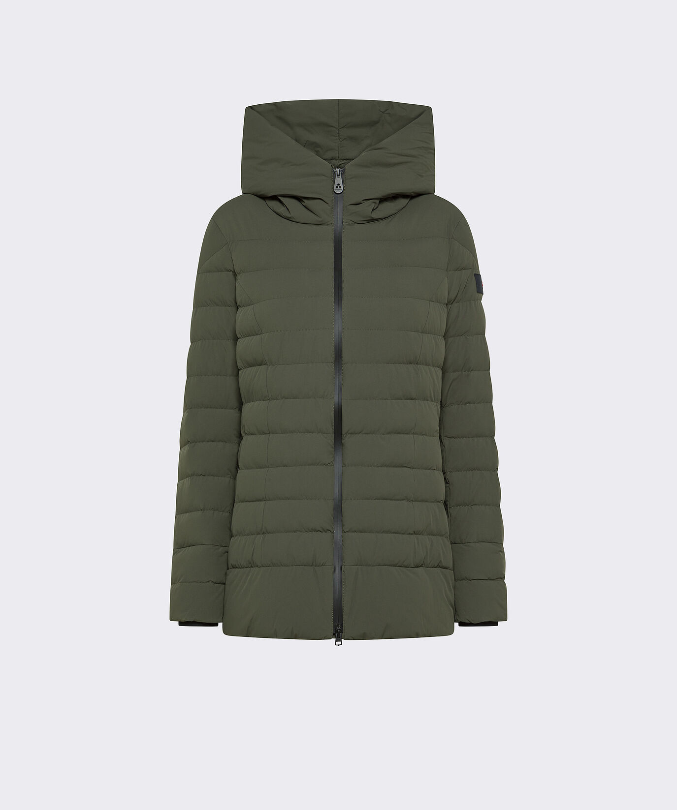 Narrow-Groove Hooded Down Jacket  Peuterey - large