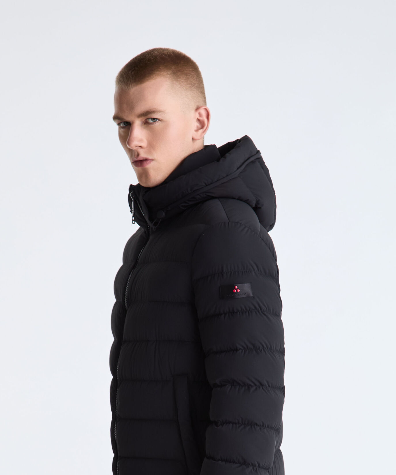 Long Matte Nylon Down Jacket  Peuterey - large