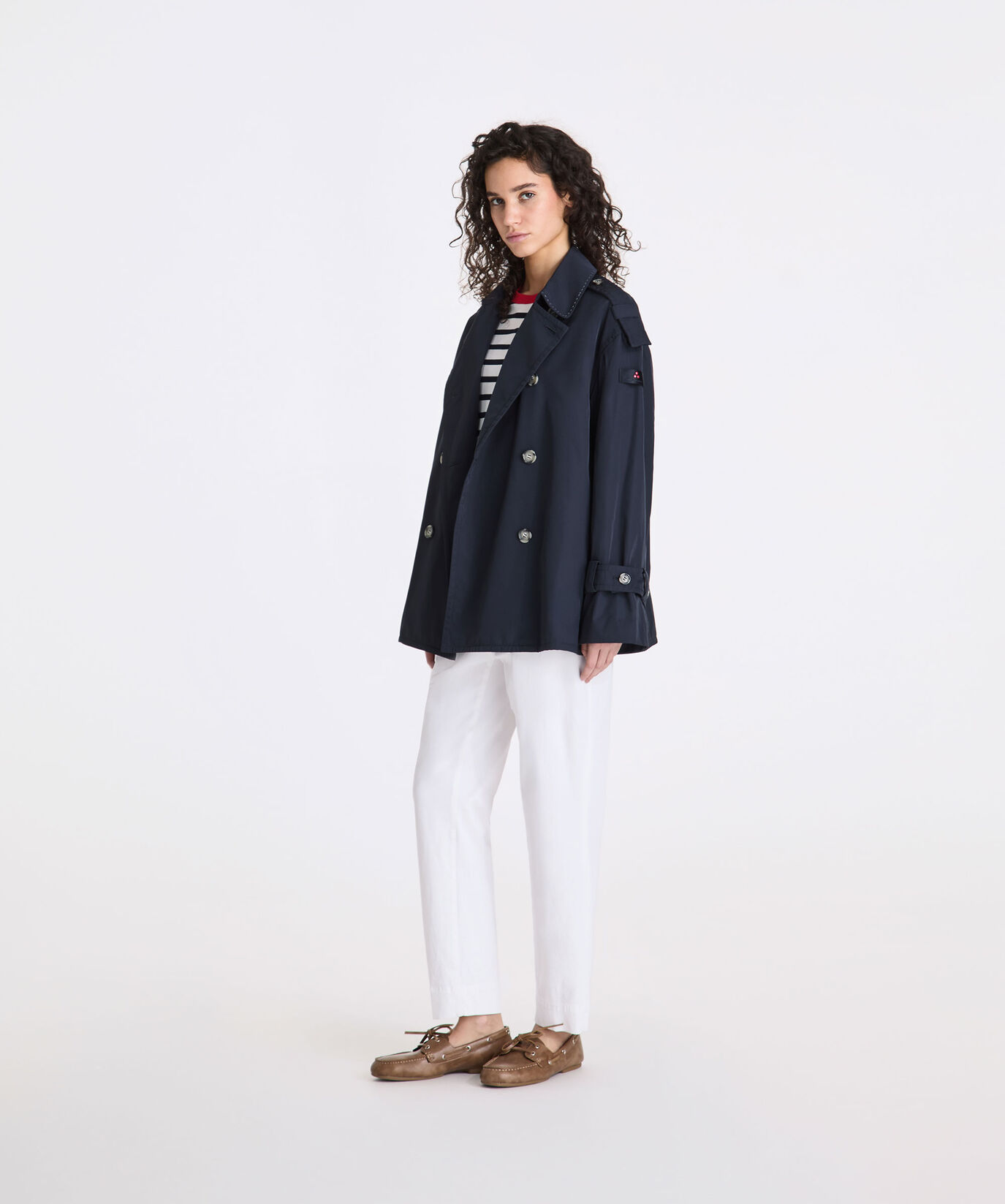 Short double-breasted trench coat  Peuterey - large image number 0