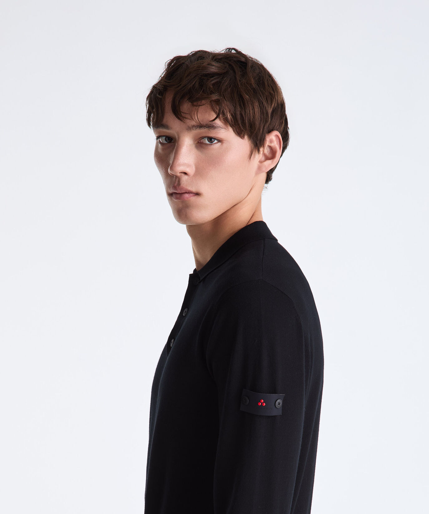 Fine Wool Polo Shirt  Peuterey - large
