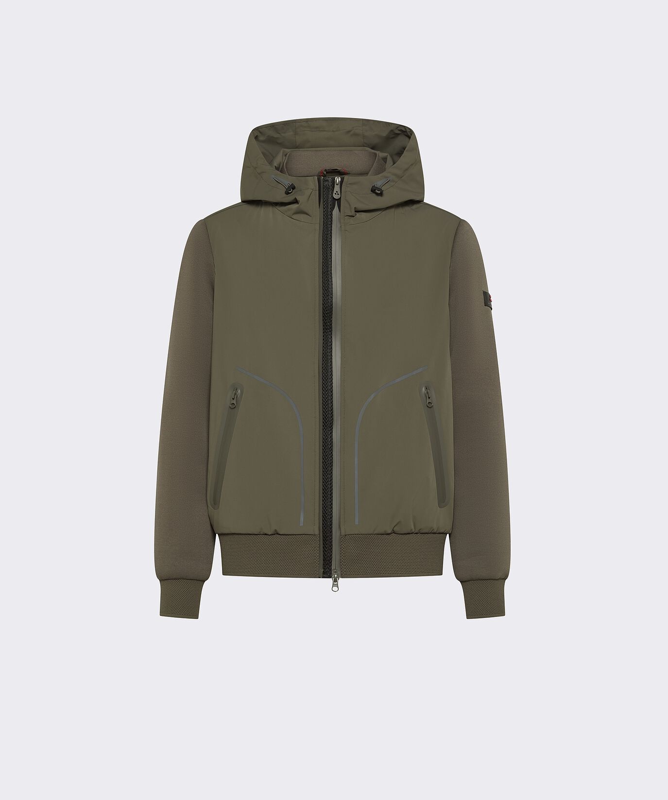 Gef&uuml;ttertes Hybrid-Sweatshirt aus zwei Stoffen  Peuterey - large