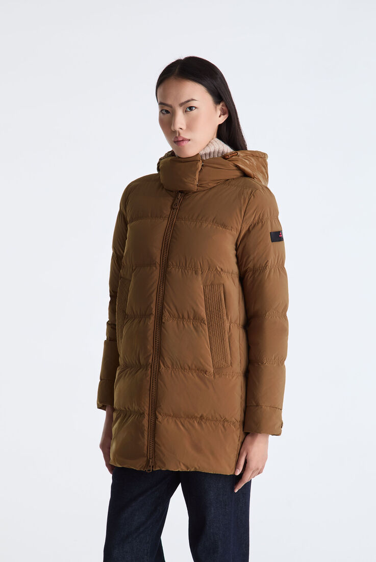 Doudoune &agrave; capuche avec mati&egrave;res contrast&eacute;es  Peuterey - medium