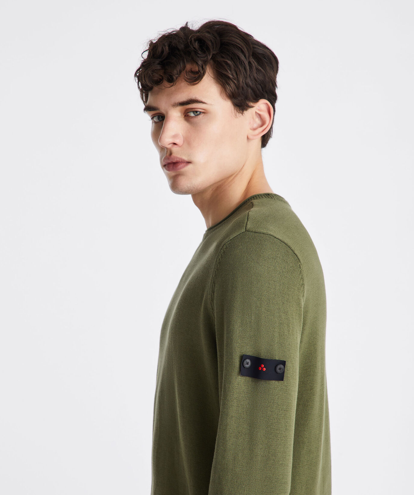 Cotton knit crew-neck sweater  Peuterey - large