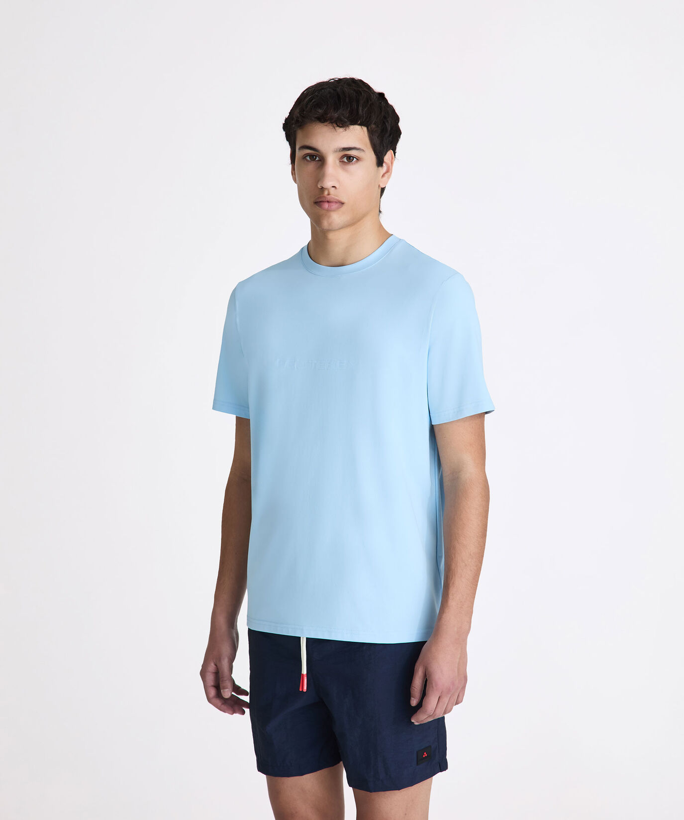 T-shirt with heat-taped lettering  Peuterey - large image number 1