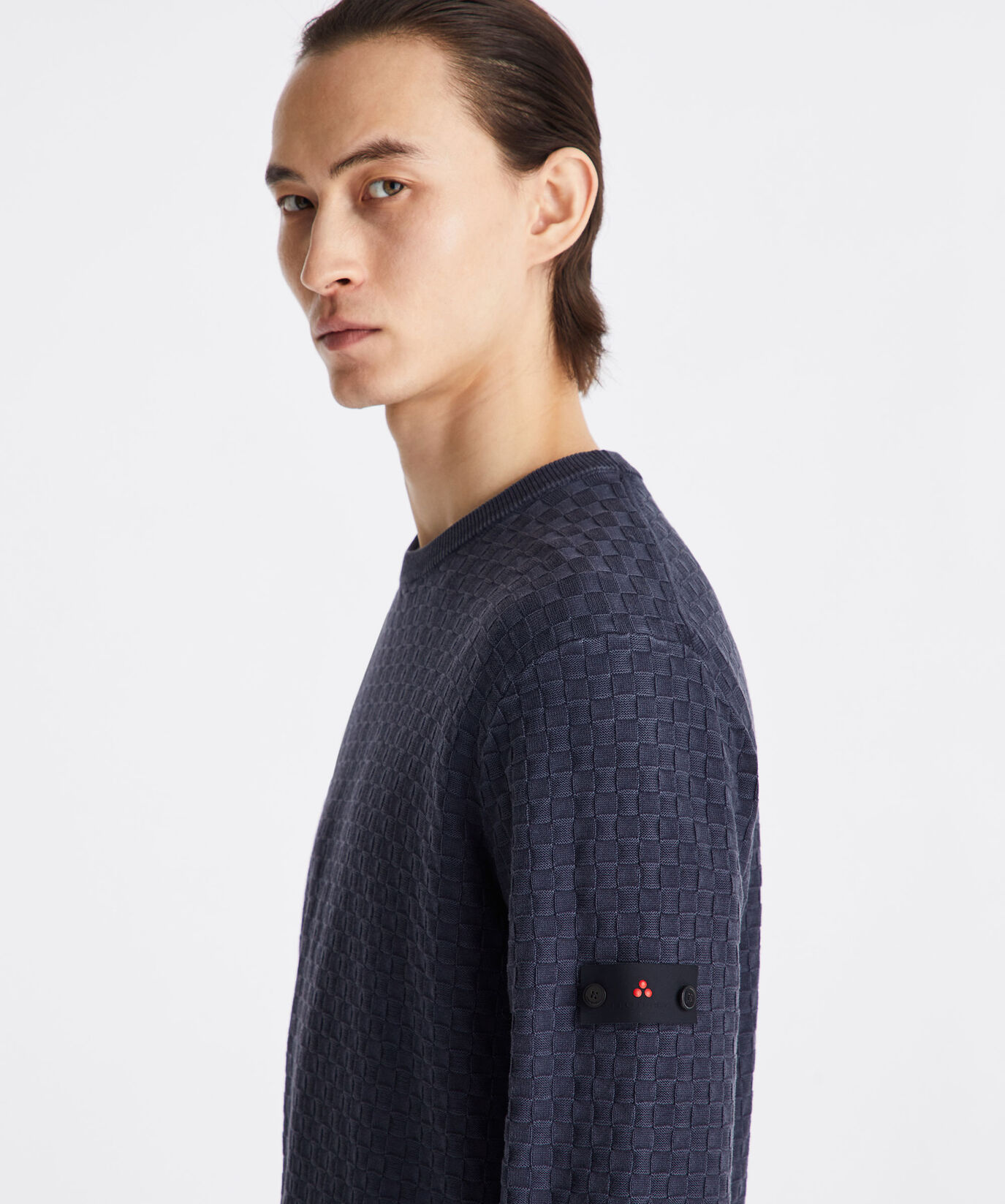 Maglia con lavorazione geometrica  Peuterey - large