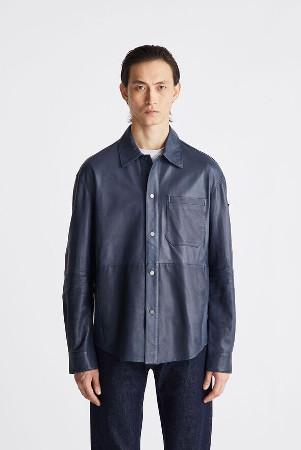 Leather shirt  Peuterey - medium
