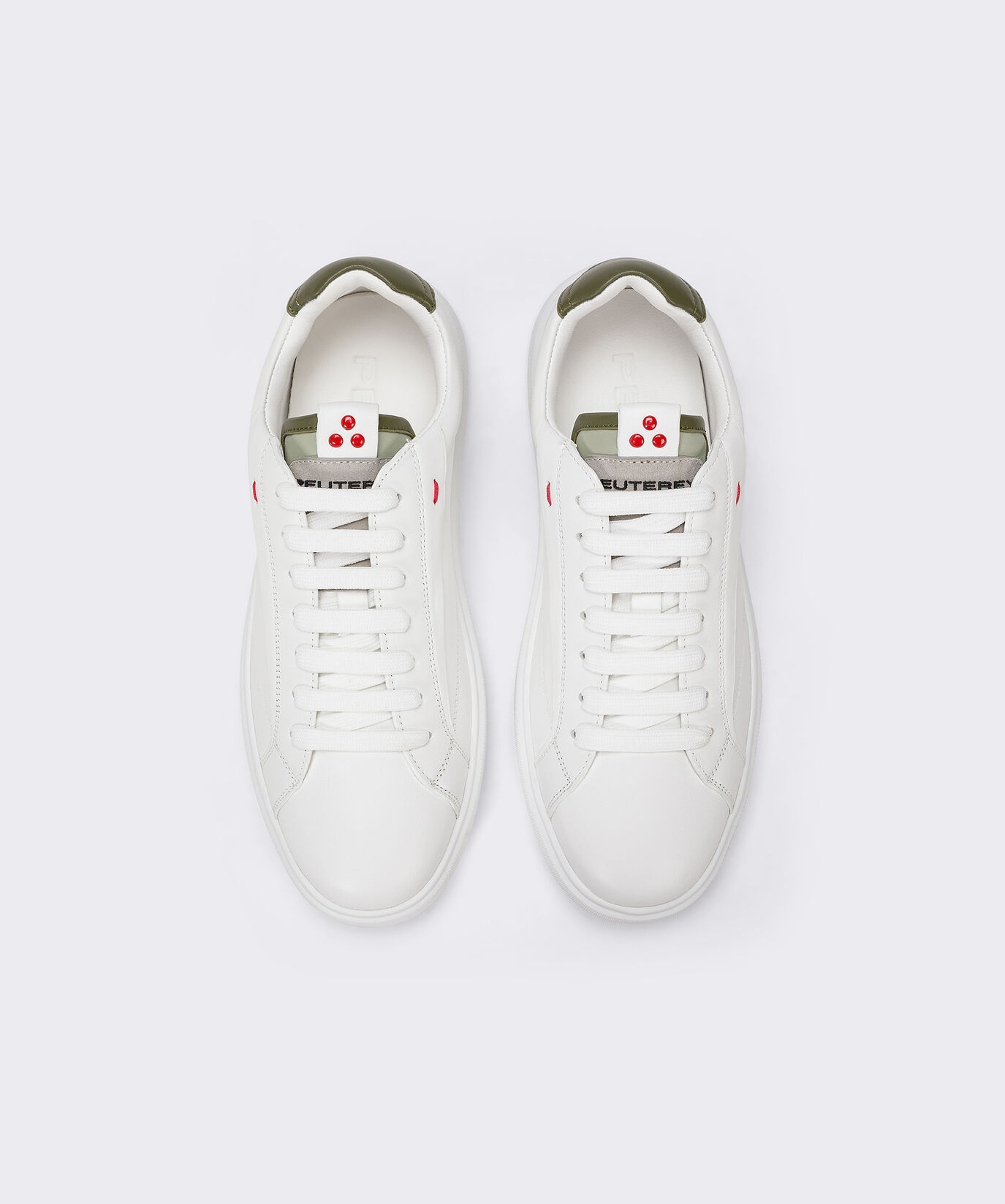 Sneaker mit EVA-Sohle und Eins&auml;tzen aus Wildleder  Peuterey - large