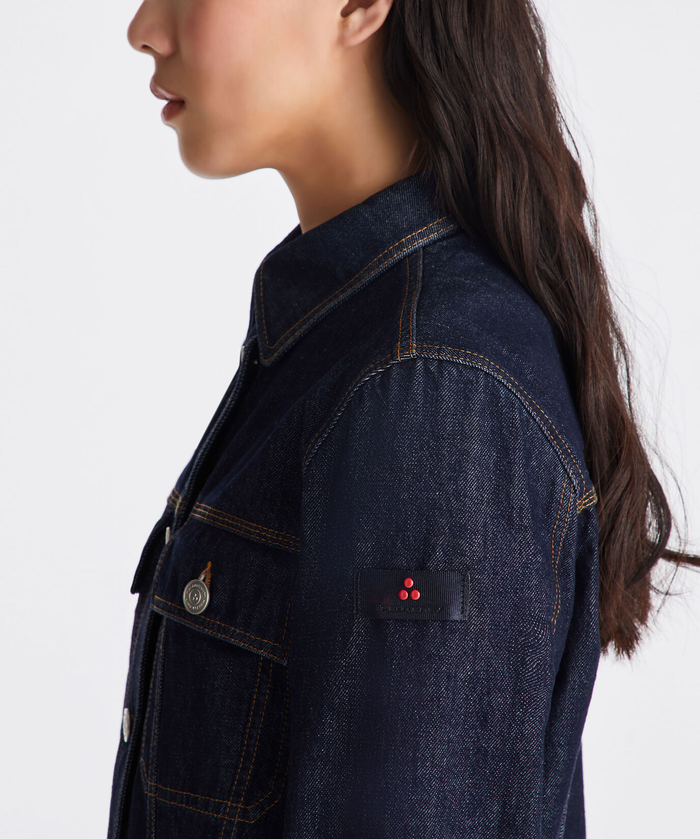 Kurzes Overshirt aus Denim  Peuterey - large