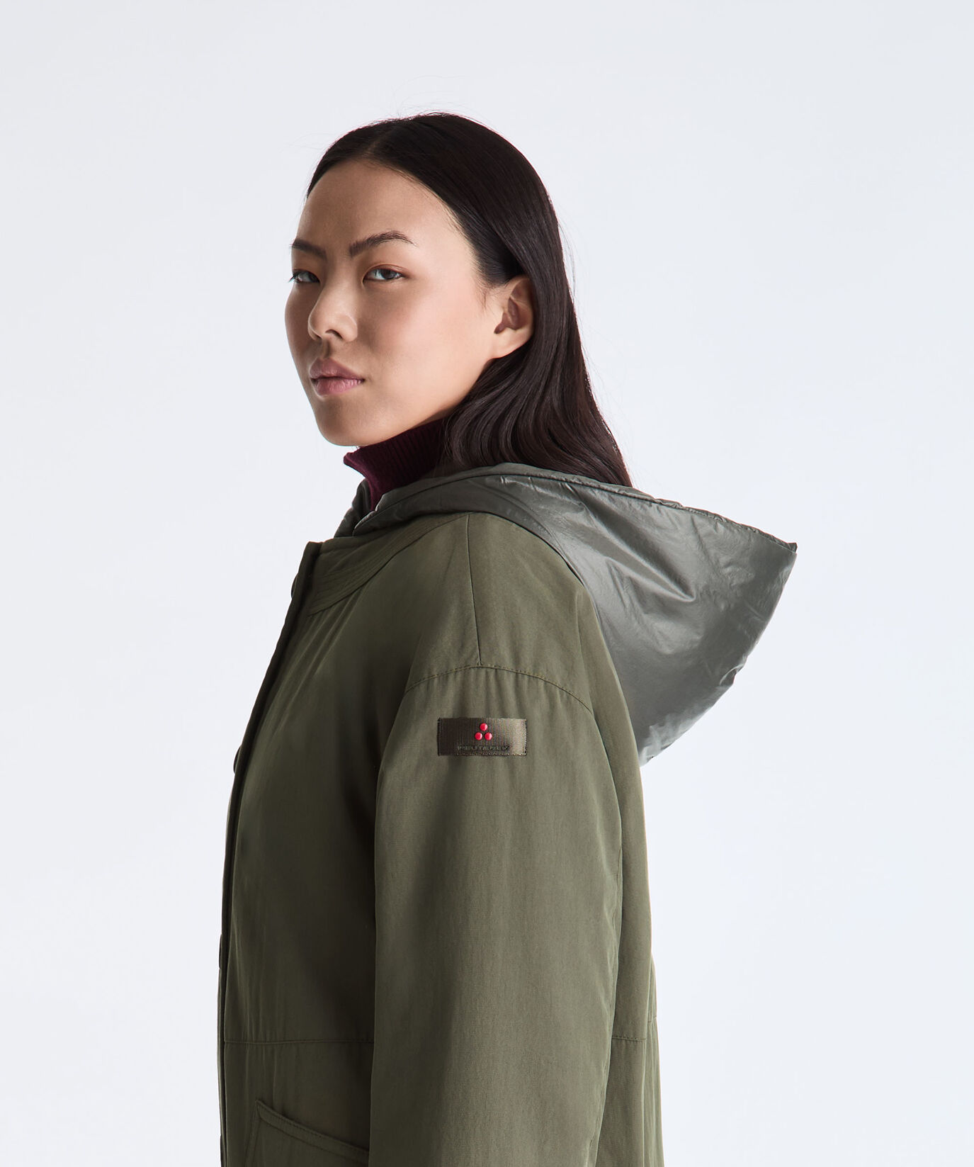 Double-Fabric Hooded Jacket  Peuterey - large