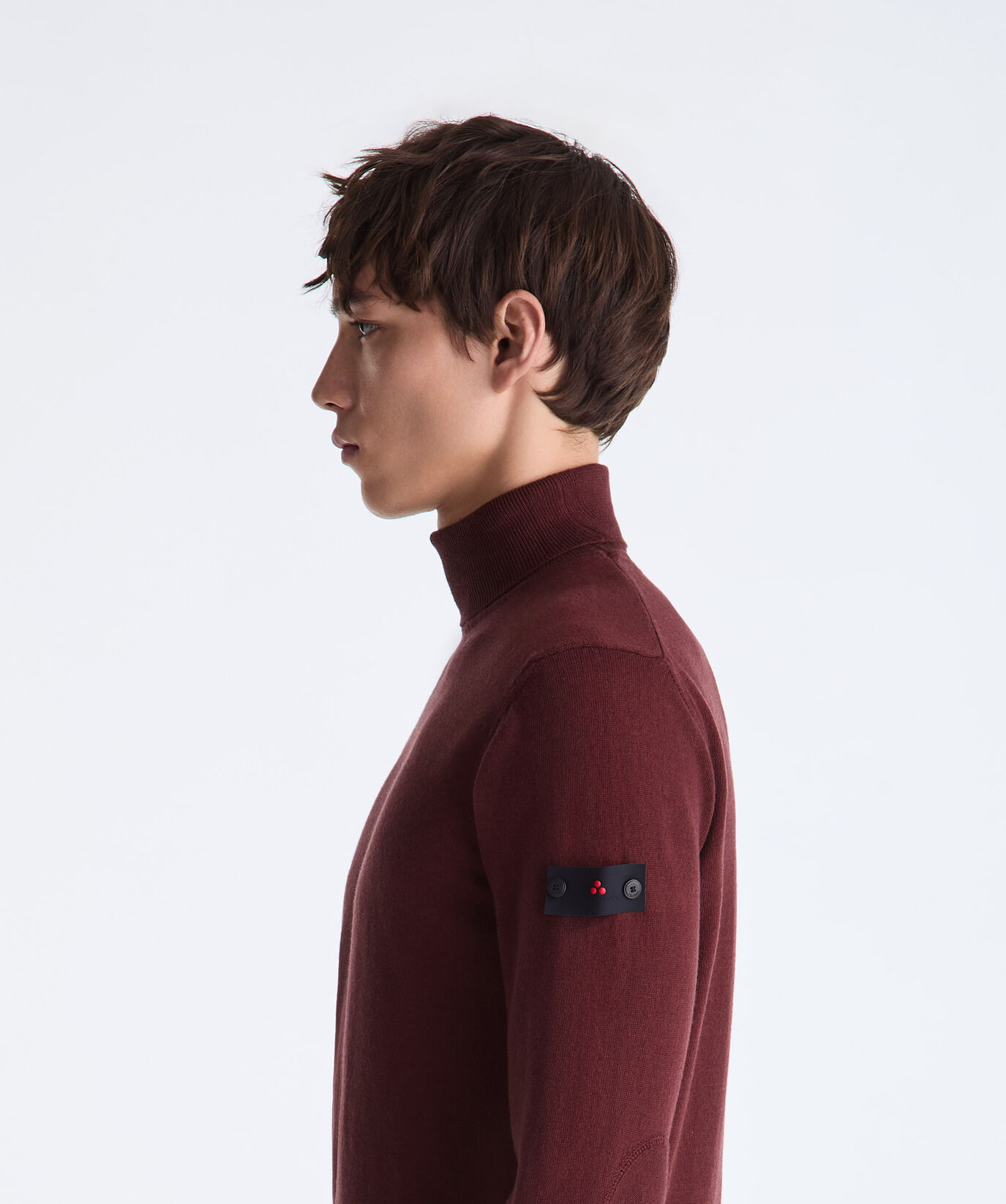 Wool and Cotton Blend Turtle-Neck Sweater  Peuterey - large image number 2