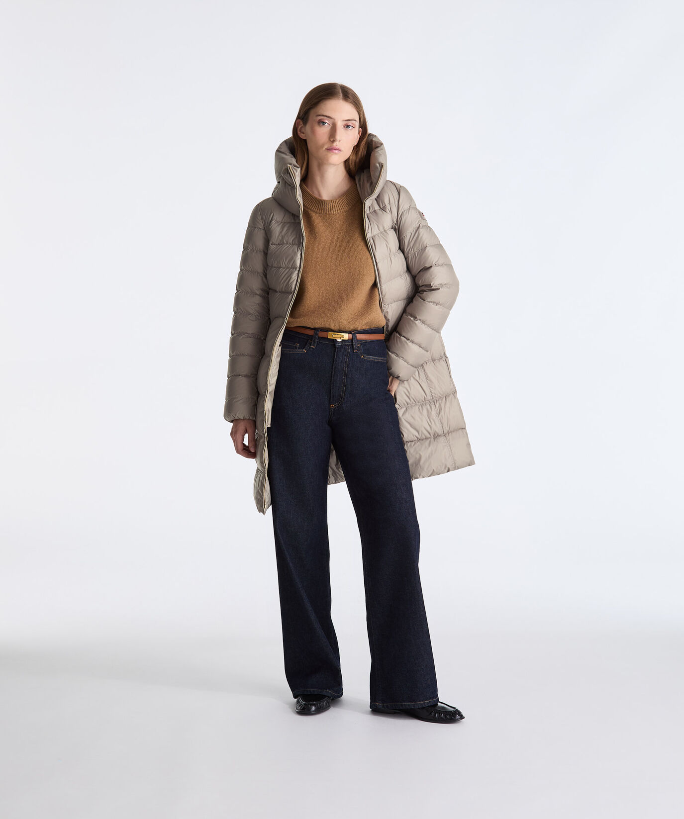 Long Down Jacket with Contoured Quilting  Peuterey - large image number 0
