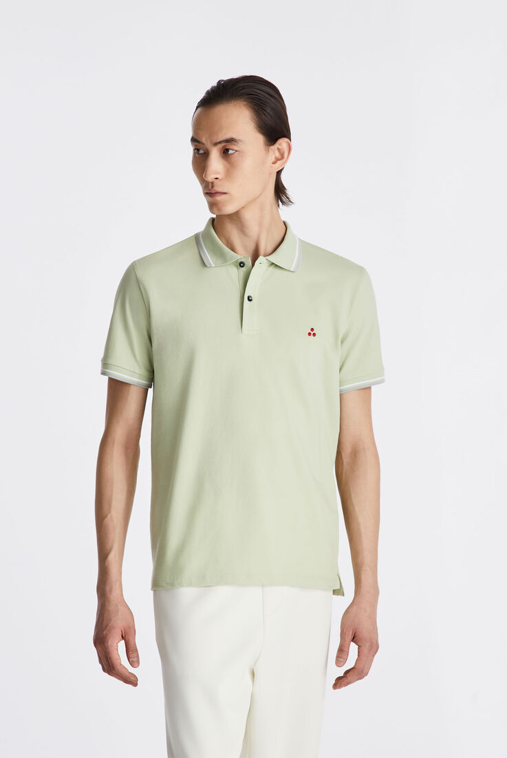 Polo de piqu&eacute; de algod&oacute;n el&aacute;stico  Peuterey - medium
