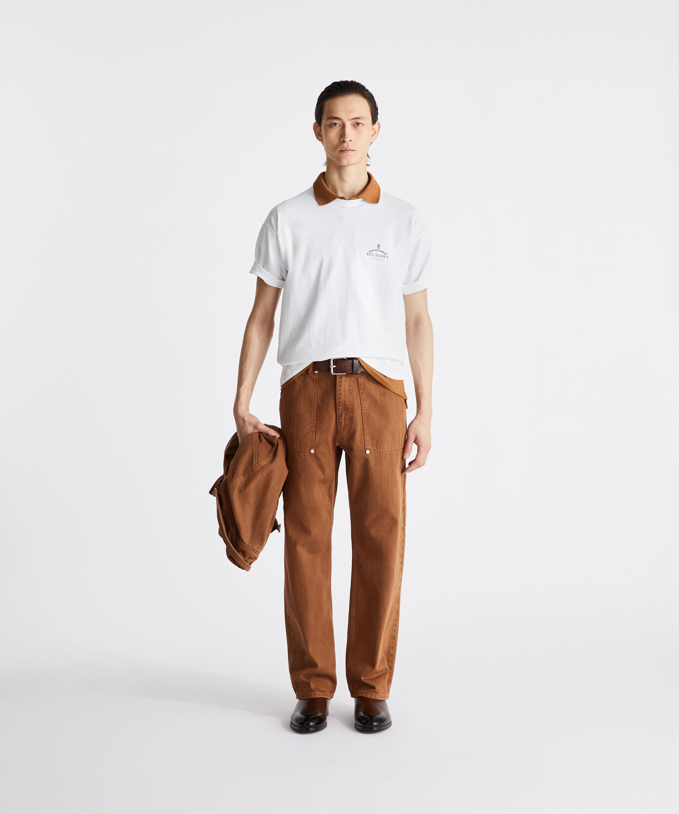 Used-effect cotton trousers  Peuterey - large image number 0