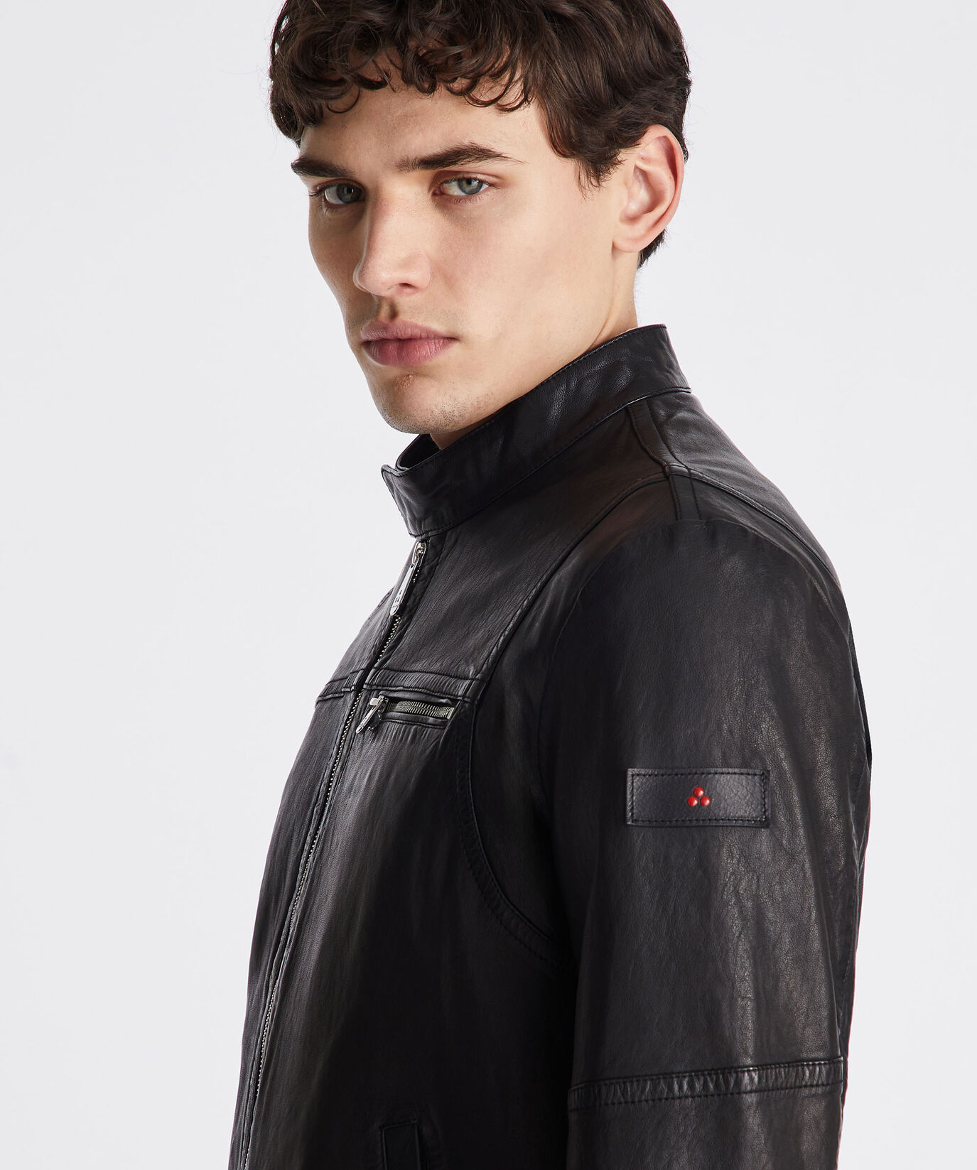 Soft leather biker jacket  Peuterey - large