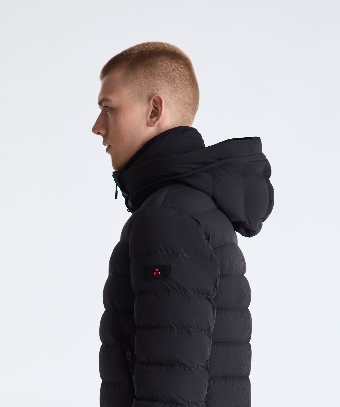 Kurze Daunenjacke aus Stretchgewebe  Peuterey - large