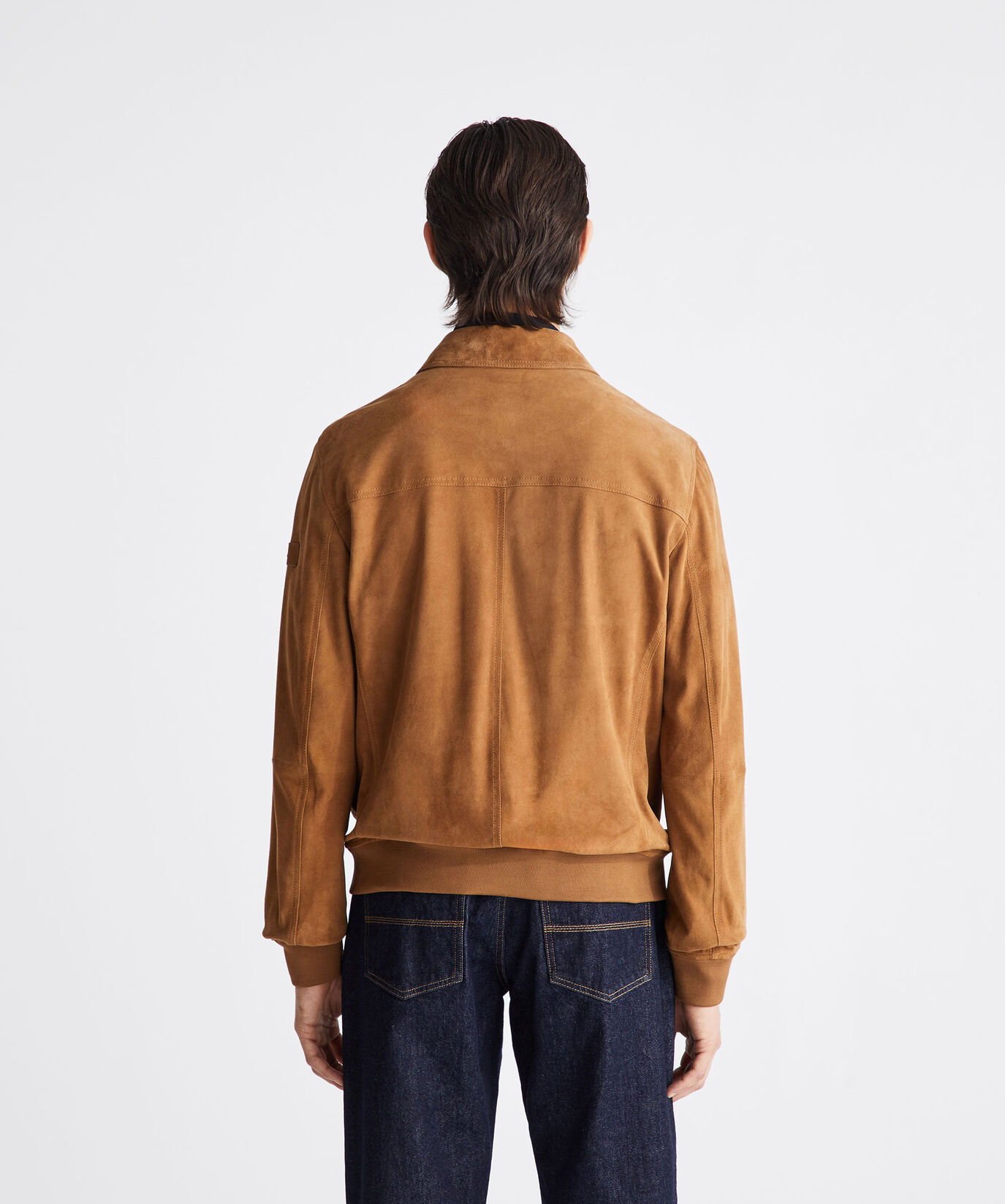 Suede jacket with horn effect buttons  Peuterey - large image number 3