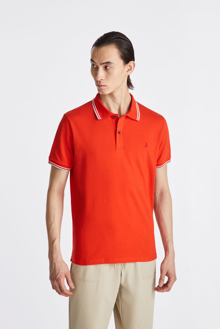 Poloshirt aus Baumwoll-Stretch-Piqu&eacute;  Peuterey - medium