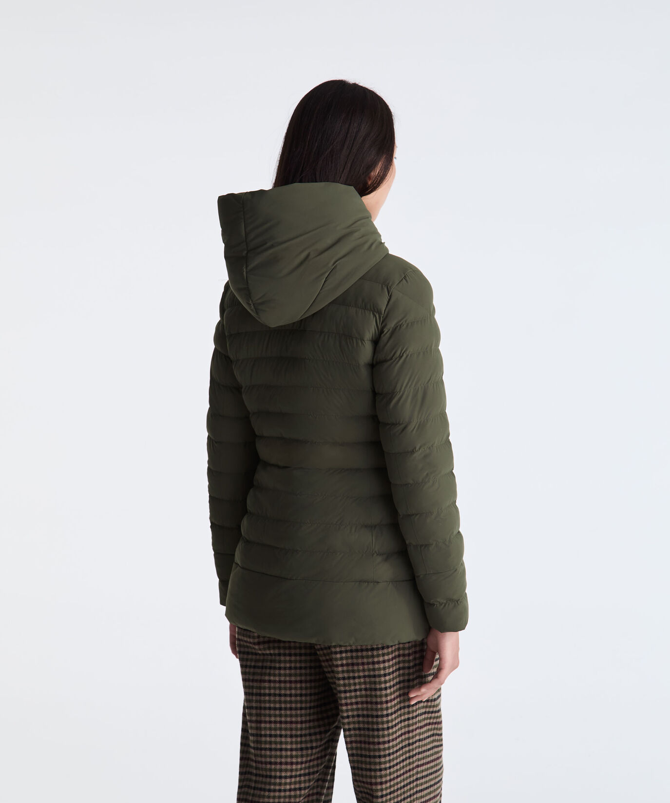 Narrow-Groove Hooded Down Jacket  Peuterey - large