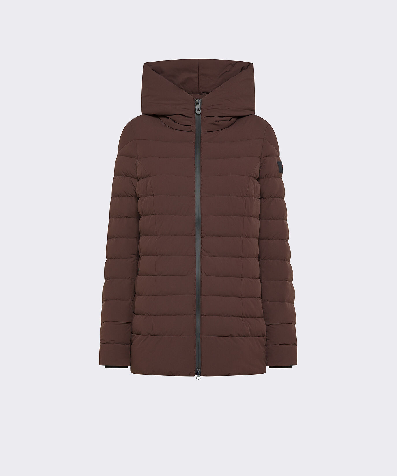 Wattierte Jacke mit schmalen Steppkan&auml;len und Kapuze  Peuterey - large