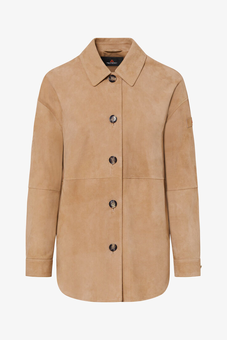 Chemise oversize en daim  Peuterey - still-fondo-neutro