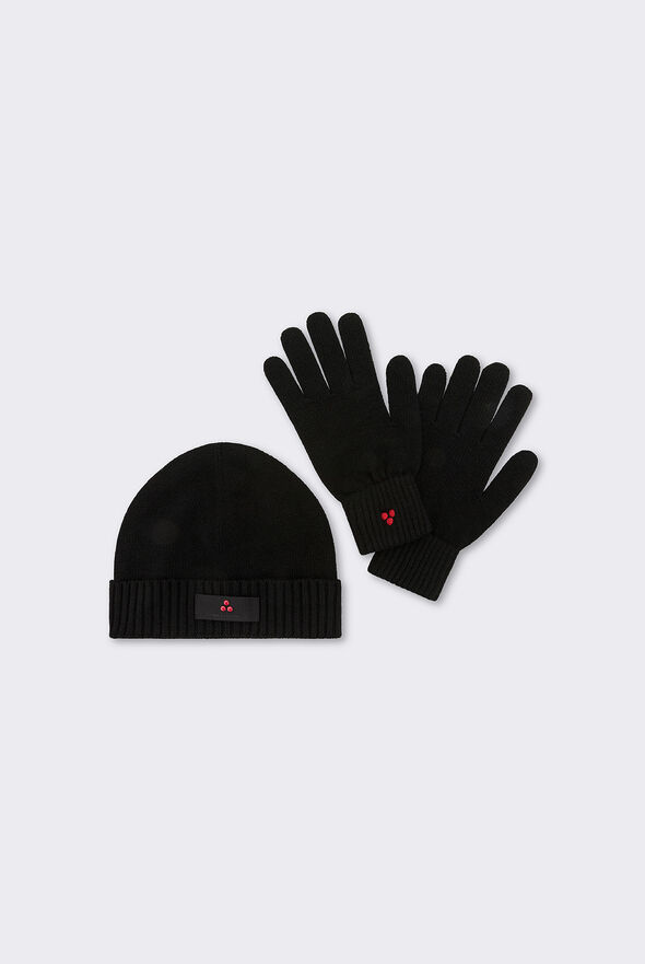 Cashmere Blend Hat & Gloves Set  Peuterey - medium