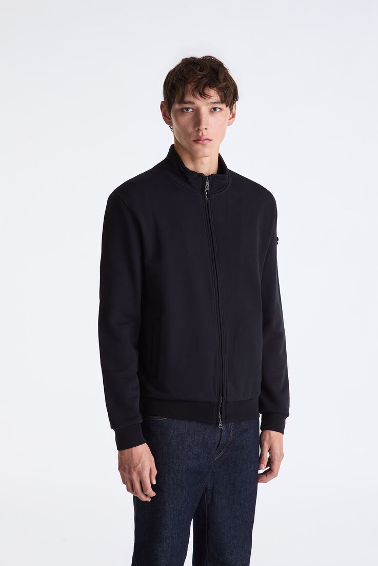 Full-Zip Sweatshirt with Stand-Up Collar  Peuterey - medium