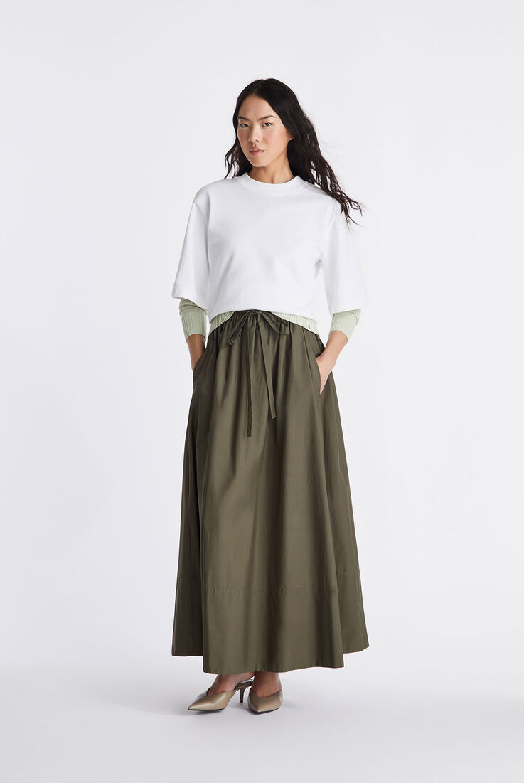 Maxi gonna in cotone  Peuterey - medium