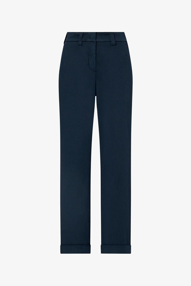 Pantaloni in gabardina di cotone stretch  Peuterey - still-fondo-neutro
