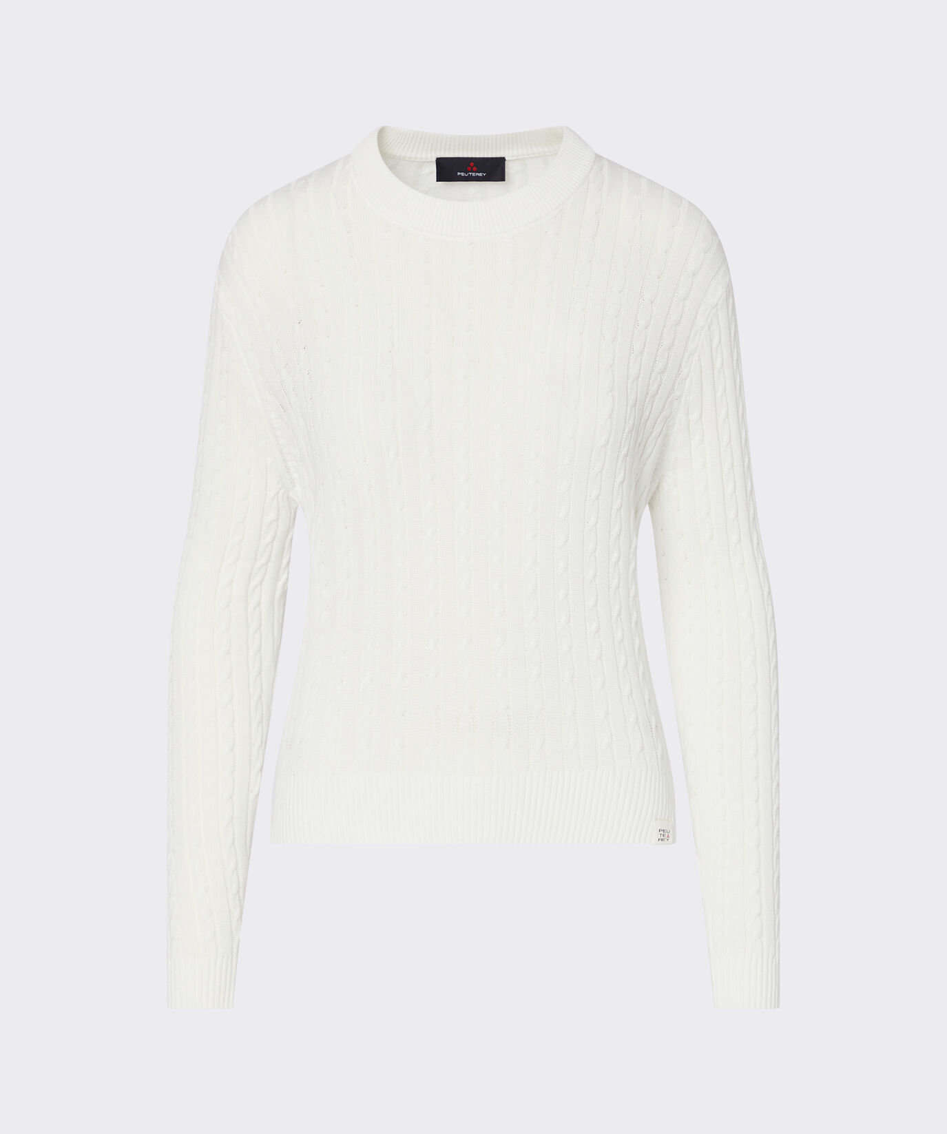 Pull torsad&eacute; en coton  Peuterey - large