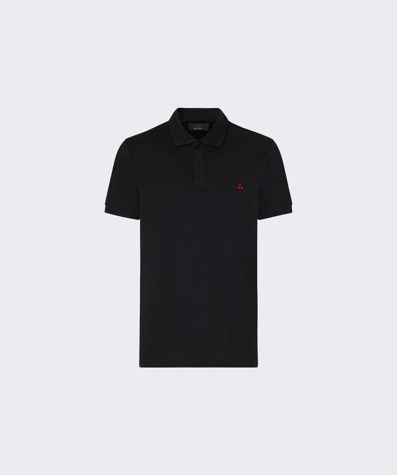 Stretch cotton pique polo shirt  Peuterey - large image number 4